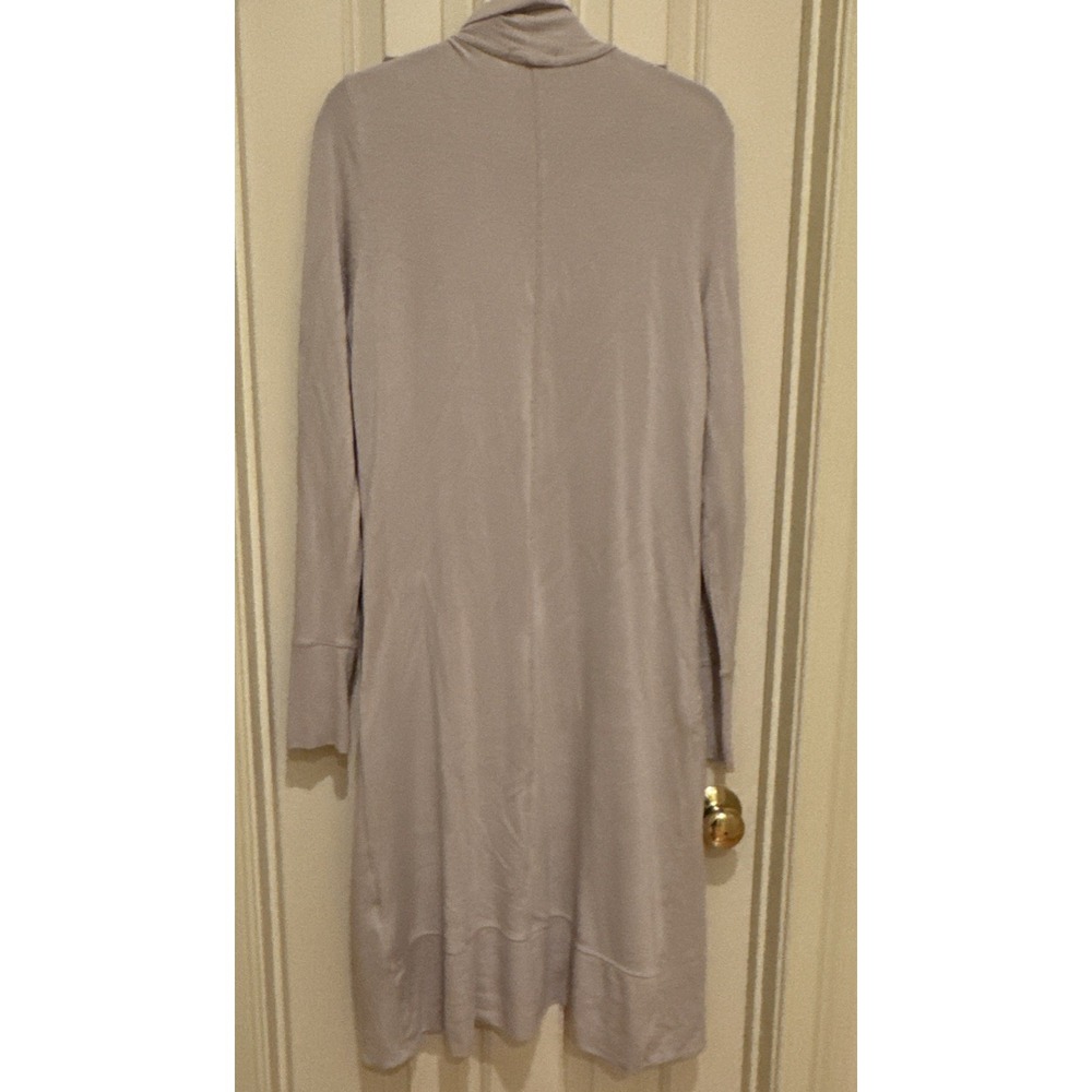 Athleta Women's  Mineral Brown Long Sleeve Canopy Nirvana Wrap Cardigan Sz M - Picture 11 of 15